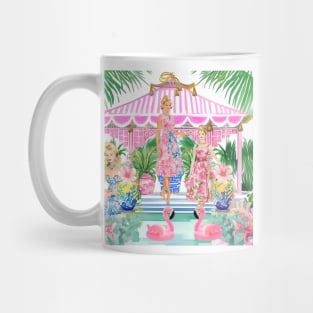 Party in pink cabana Mug